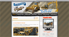 Desktop Screenshot of equipementsforcier.com